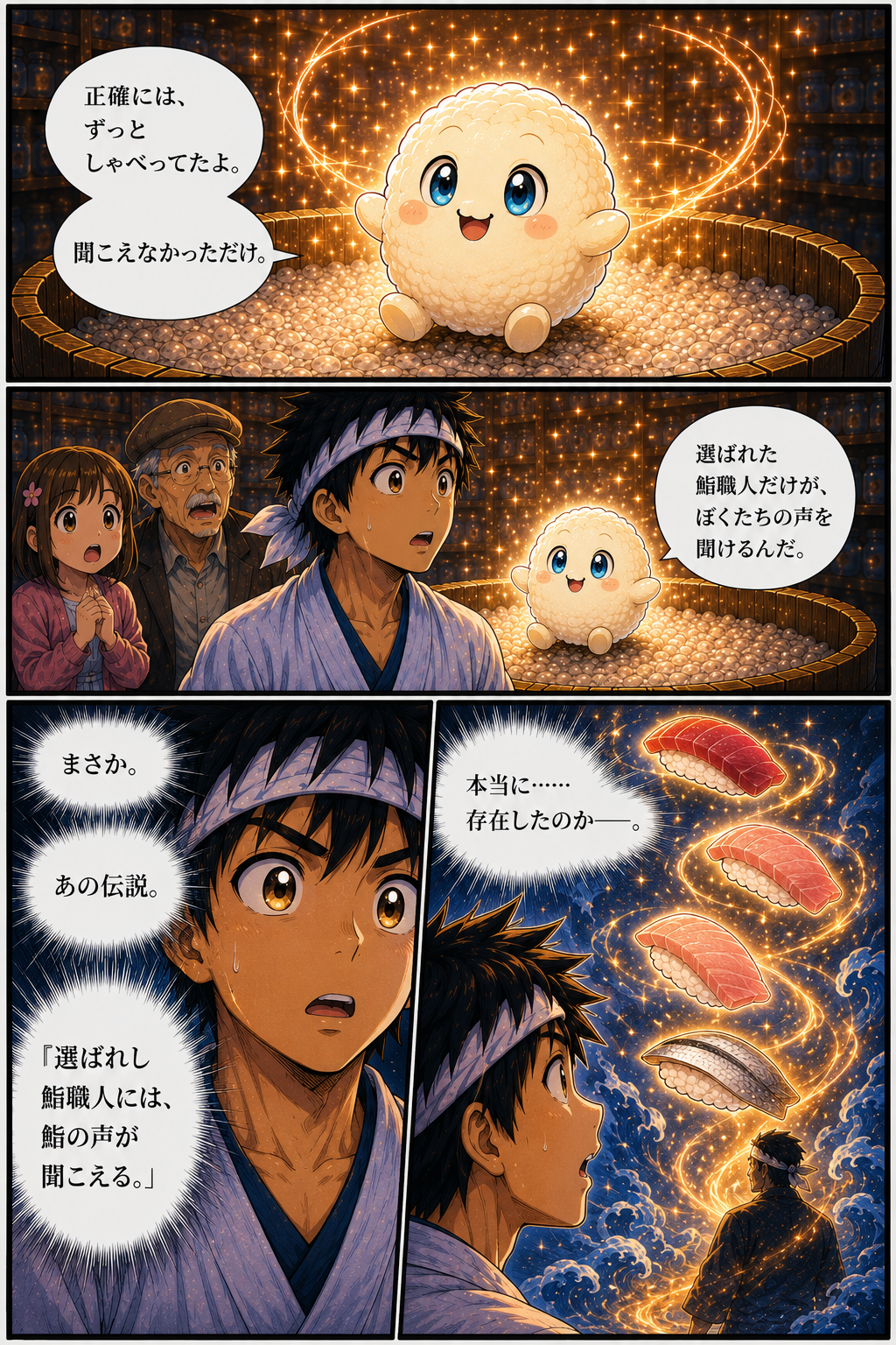 SUSHITCHI 鮨声伝 第1話 漫画9
