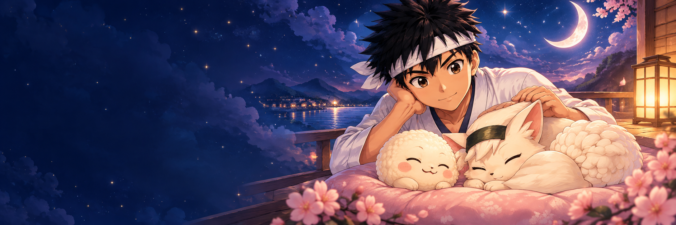 星明かりの中ですやすや眠るクラリーニャ